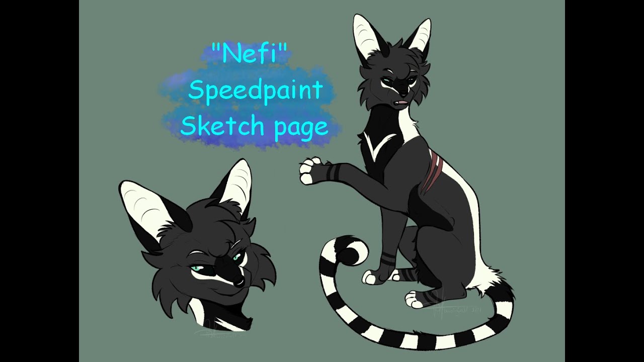 Nefi - Medibang paint pro - Speedpaint