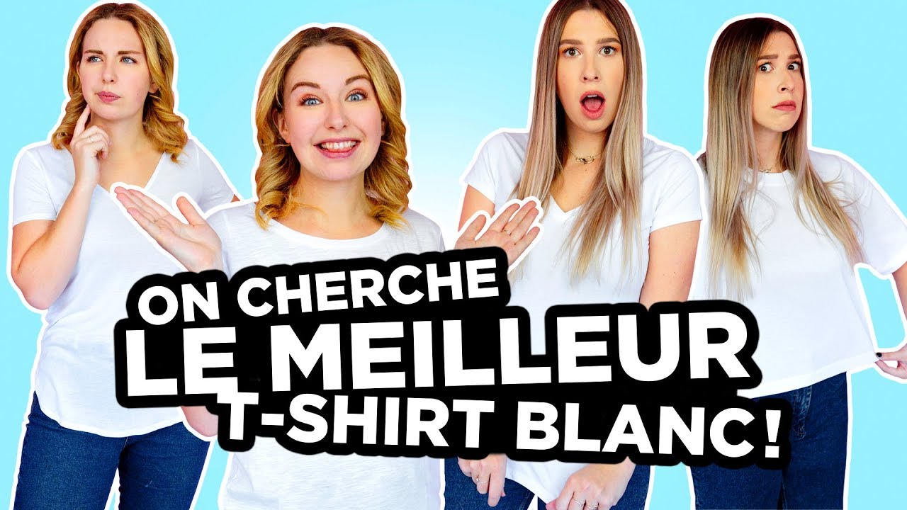 ON CHERCHE LE MEILLEUR T-SHIRT BLANC AU MONDE! | 2e peau