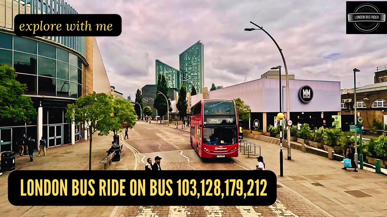 Exploring East London | Bus Ride from Dagenham East to Walthamstow Central 🚌