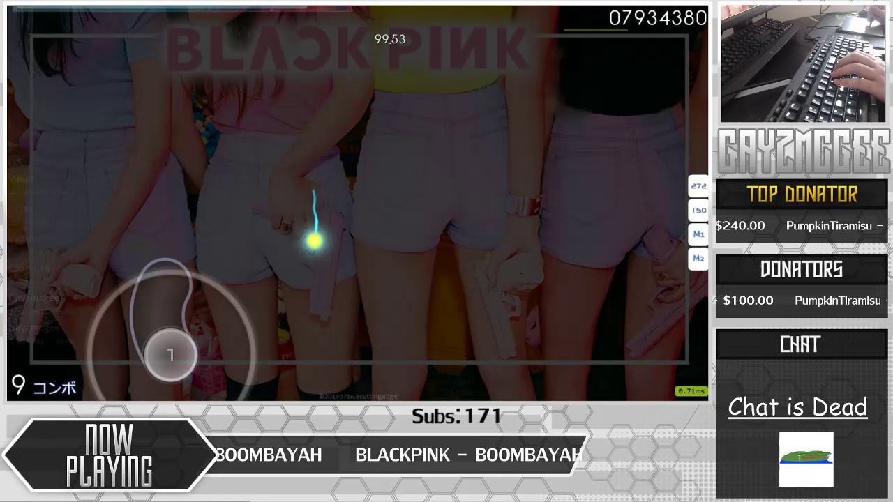 [Live] Gayzmcgee | BLACKPINK - BOOMBAYAH [OPPA] 99.57% {#8 489pp FC} - osu!