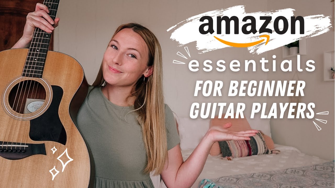 Amazon Essentials for Beginner Guitar Players: affordable capos, picks, straps, strings & more!