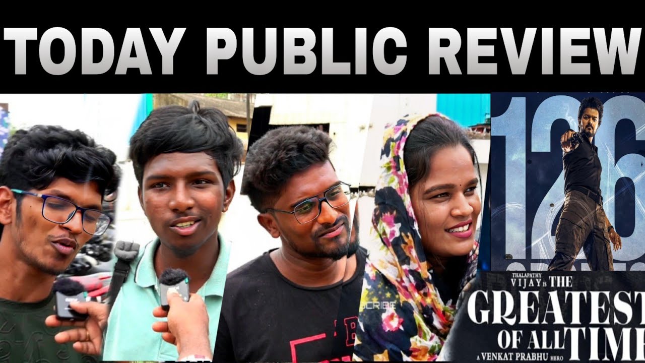 The Goat Public Review | Day 2 | Thalapathy Vijay | Goat Movie Review