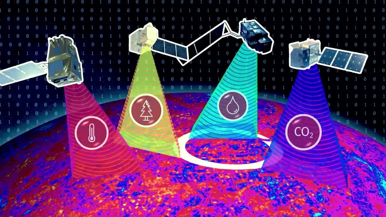 Klimawandel im Blick: Satellitendaten & KI - CDEC Lernvideo