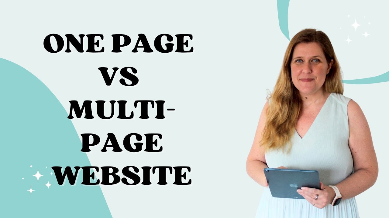 One page vs Multipage website