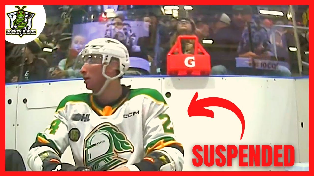 Logan Mailloux Suspended 3 Games (Habs Prospect News)