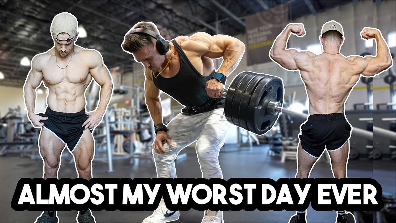 WORST DAY OF MY LIFE (ALMOST) | HUGE BACK WORKOUT