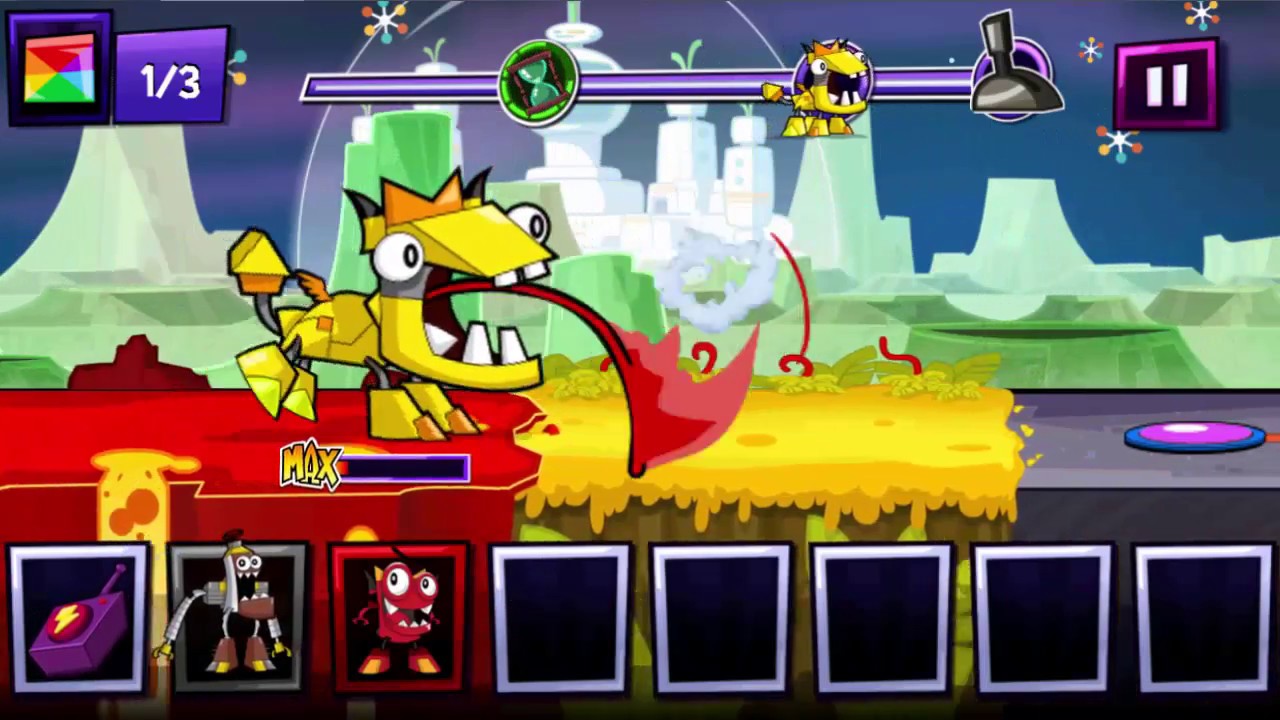 Mixels Rush Part 2 : ORBITON LAND - Cartoon Network