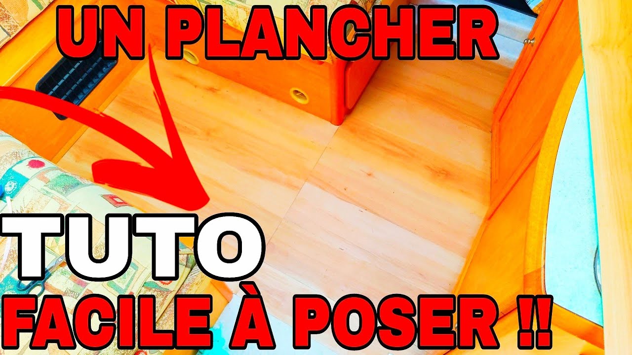 COMMENT"FAIRE OU REFAIRE"SON PLANCHER (TRÈS FACILEMENT)!!