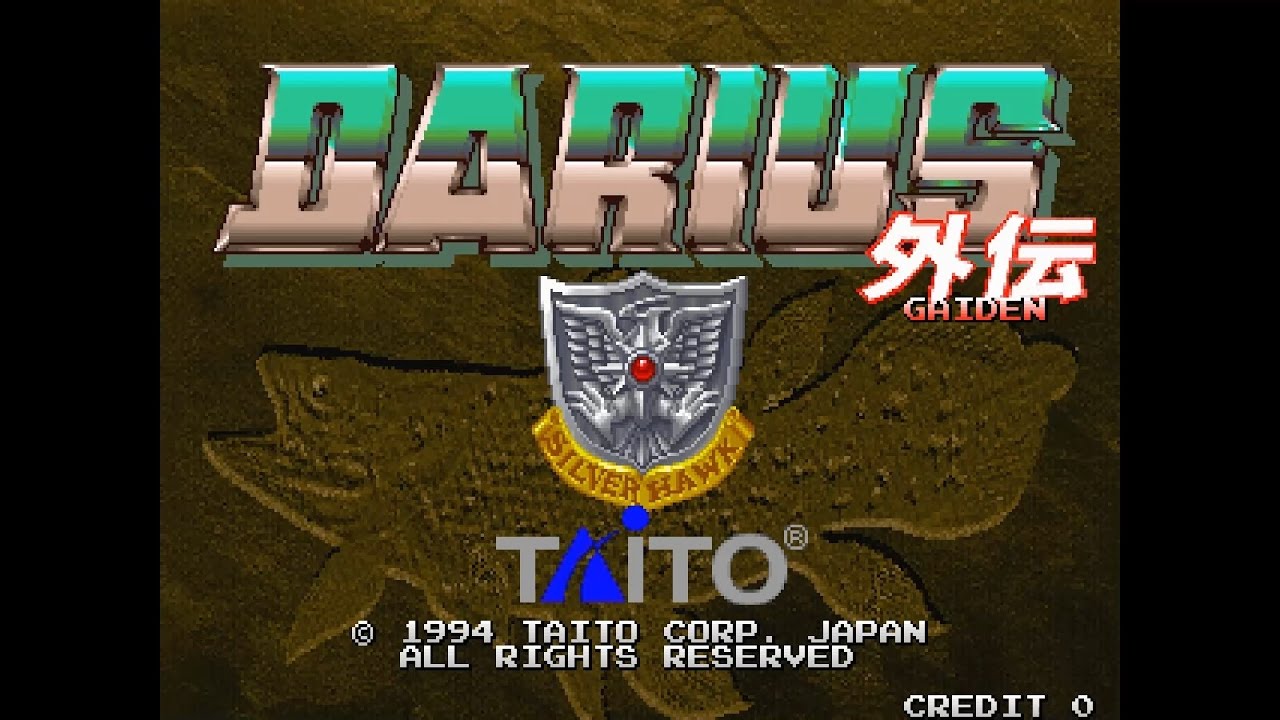 Darius Gaiden Silver Hawk - Arcade - TAITO 1994 - Gameplay All Stage Completed