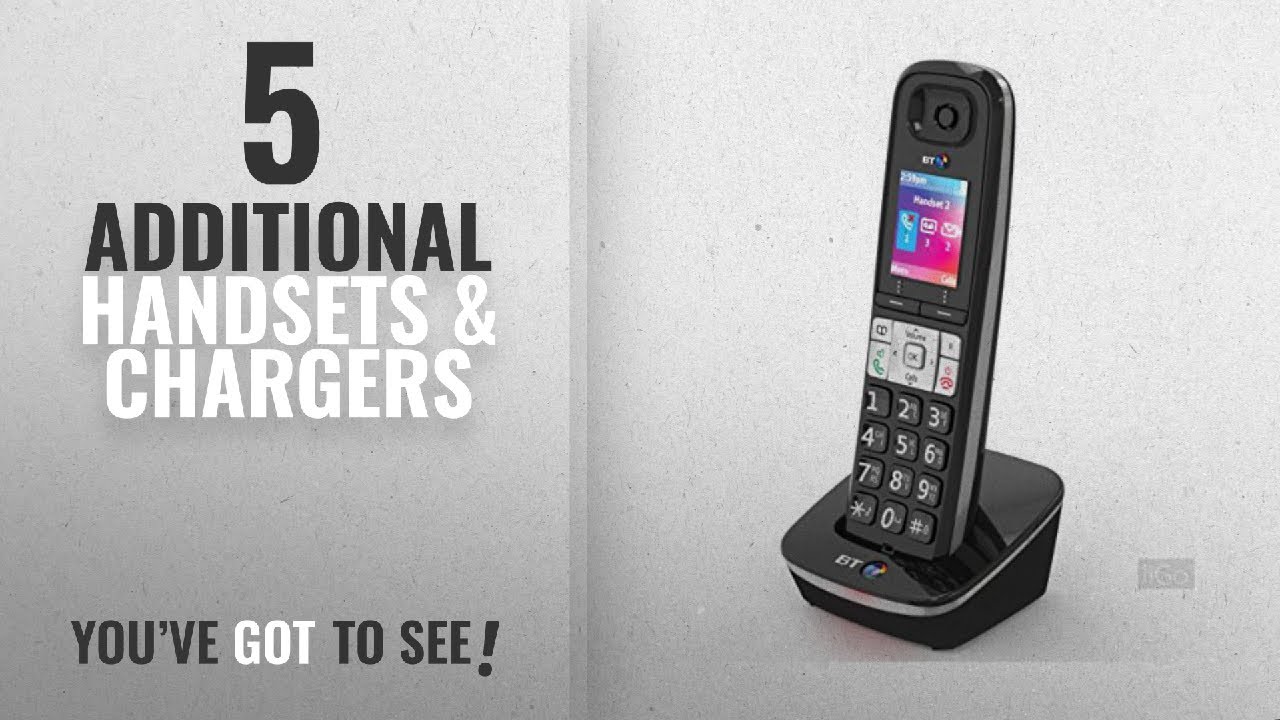 Top 10 Additional Handsets & Chargers [2018]: BT8500 Additional Handset and Charger AHSETBT8500-NS