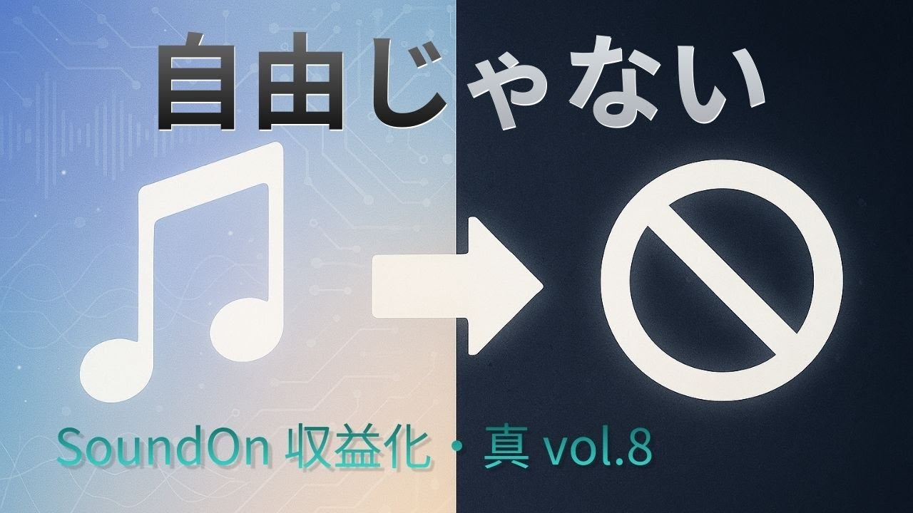 【SoundOn収益化】音楽生成AIの和解後に待っている“本当の制限”【真vol.8】