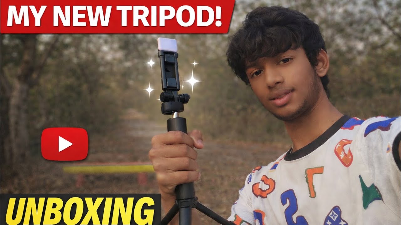 Mobile Vlogging Tripod Unboxing😃 | Stability Check