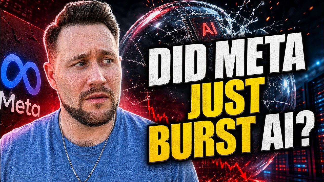 Did META Just Pop the AI Bubble??