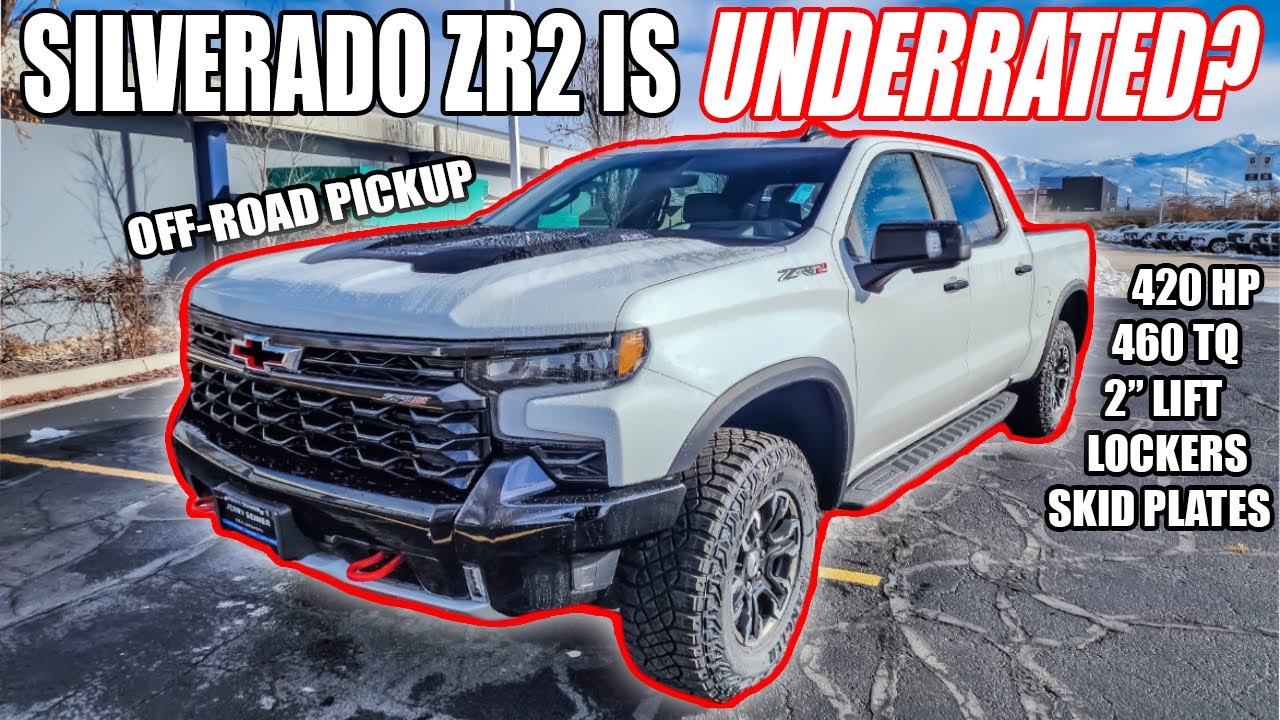 5 THINGS you SHOULD KNOW about the 2023 Chevy Silverado ZR2! An UNDERRATED OFF-ROAD PICKUP TRUCK!