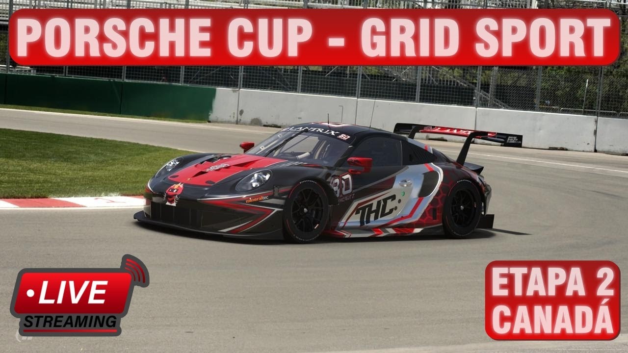 Gran Turismo 7 | PORSCHE CUP - 2ª Etapa - Sprint e GP - Gilles Villeneuve [Liga Virtual Prime]