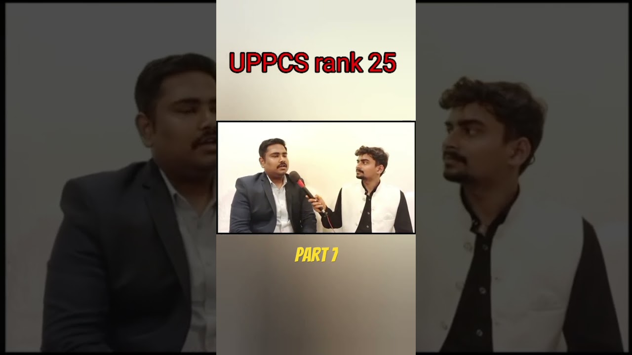 UPPCS rank 25 Jayant Yadav interview part 7 #dsp_jayantyadav #uppcs #interview