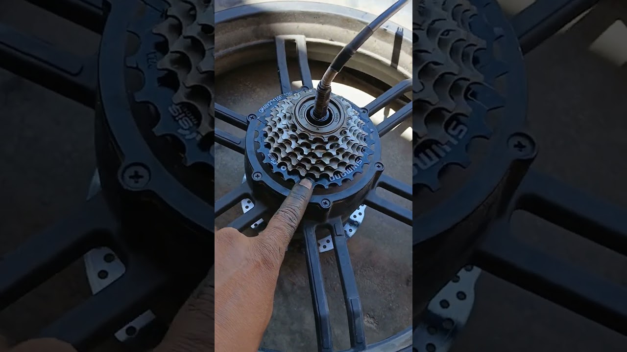 How To Change An eBike Freewheel Gear Cassette - HappyRun G50
