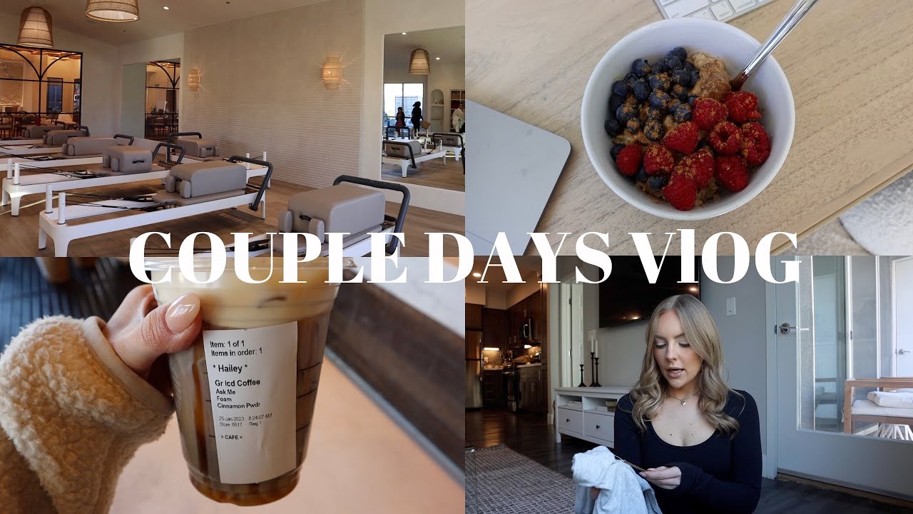 VLOG: reformer pilates class, skims haul, trying new makeup & more!