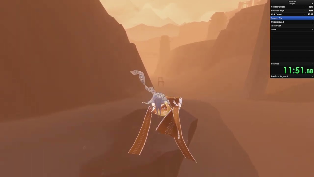 Journey Speedrun #3 Any% PC Glitchless
