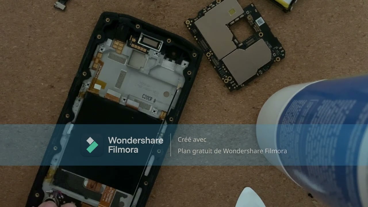 demontage d'un Crosscall core X4