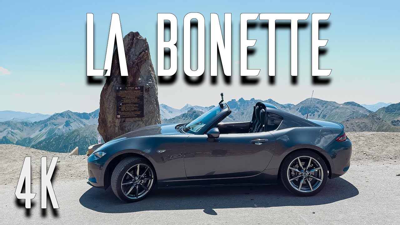 RELAXING Alps Driving Mazda MX-5 ND - Col de la Bonette