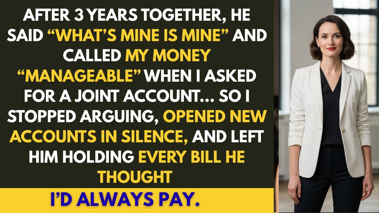 My Boyfriend Called My Money &ldquo;Manageable&rdquo; and Refused Joint Accounts &ndash; I Moved Out Instead #revenge