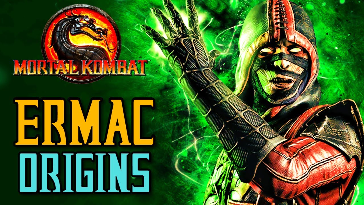 Ermac Origin - A Fusion Of Countless Warrior Souls Of Outworld, A Demon Used Wrongfully By Shao Kahn