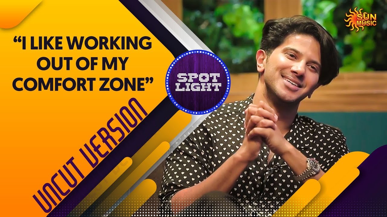 Dulquer Interview | Uncut version | Spotlight with VJ Abishek | Sun Music
