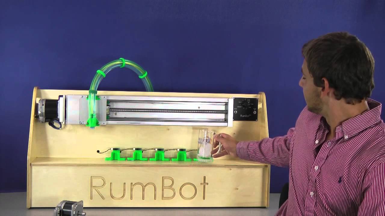 The RumBot - an automated bartender