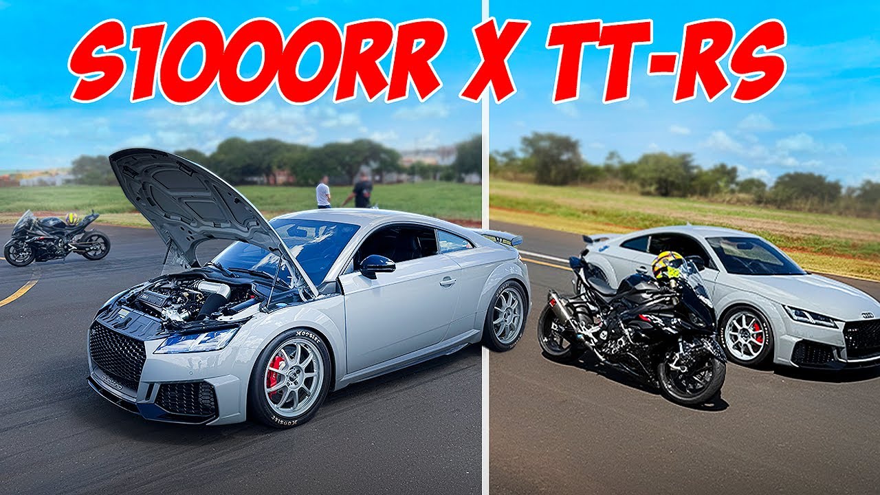 ACELEREI MINHA TT-RS COM UMA S1000-RR PREPARADA!