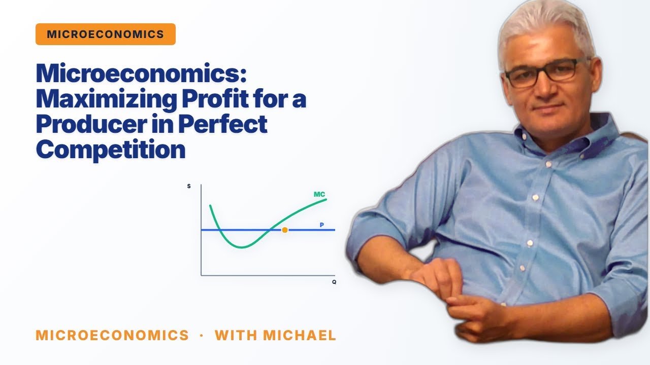 Microeconomics: Maximizing Profit for a Producer in Perfect Competition