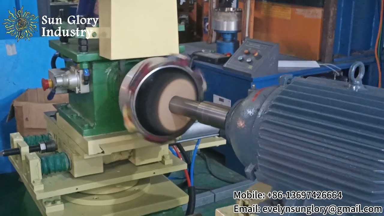 Stainless steel bowl inner polishing #automatic #machine