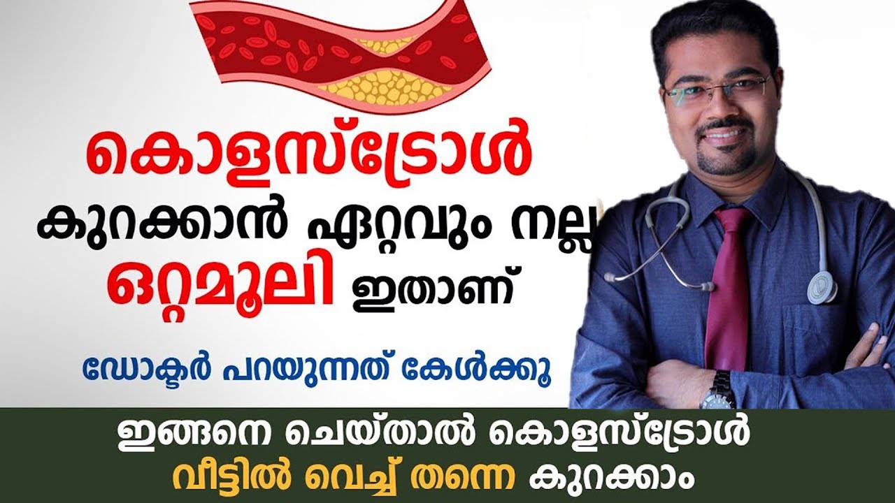 എത്ര കൂടിയ കൊളസ്ട്രോളും നോർമൽ ആകും പിന്നെ കൂടുകയും ഇല്ല Cholesterol Treatment Malayalam