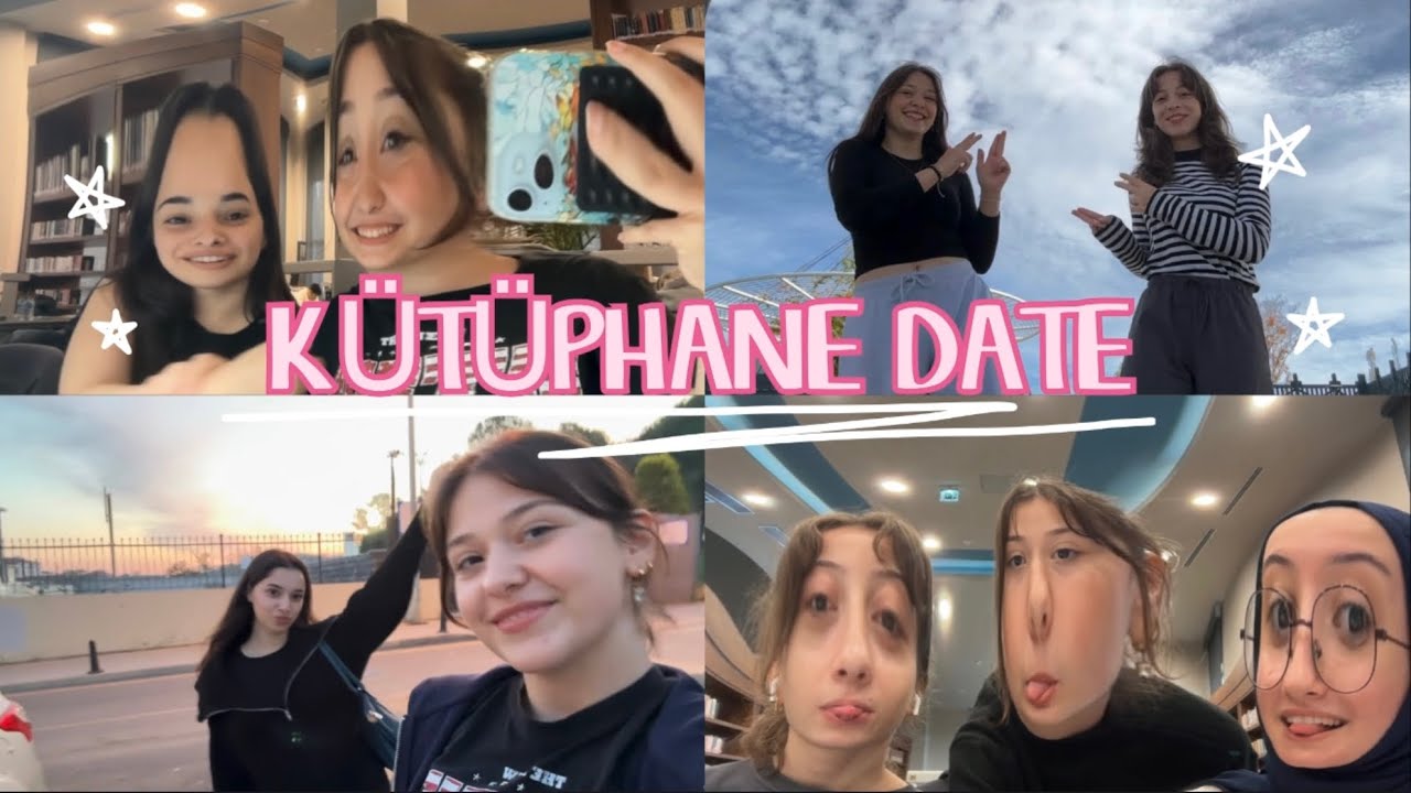 Kütüphanede Birkaç Gün | Haftalık Vlog 📚💻📌 