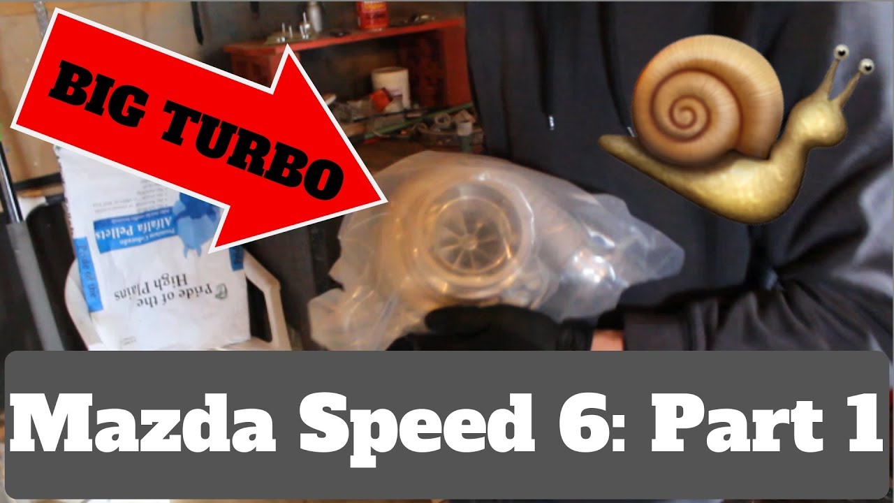 Mazda Speed 6: BIG TURBO Upgrade! & Transfer Case Blew up?