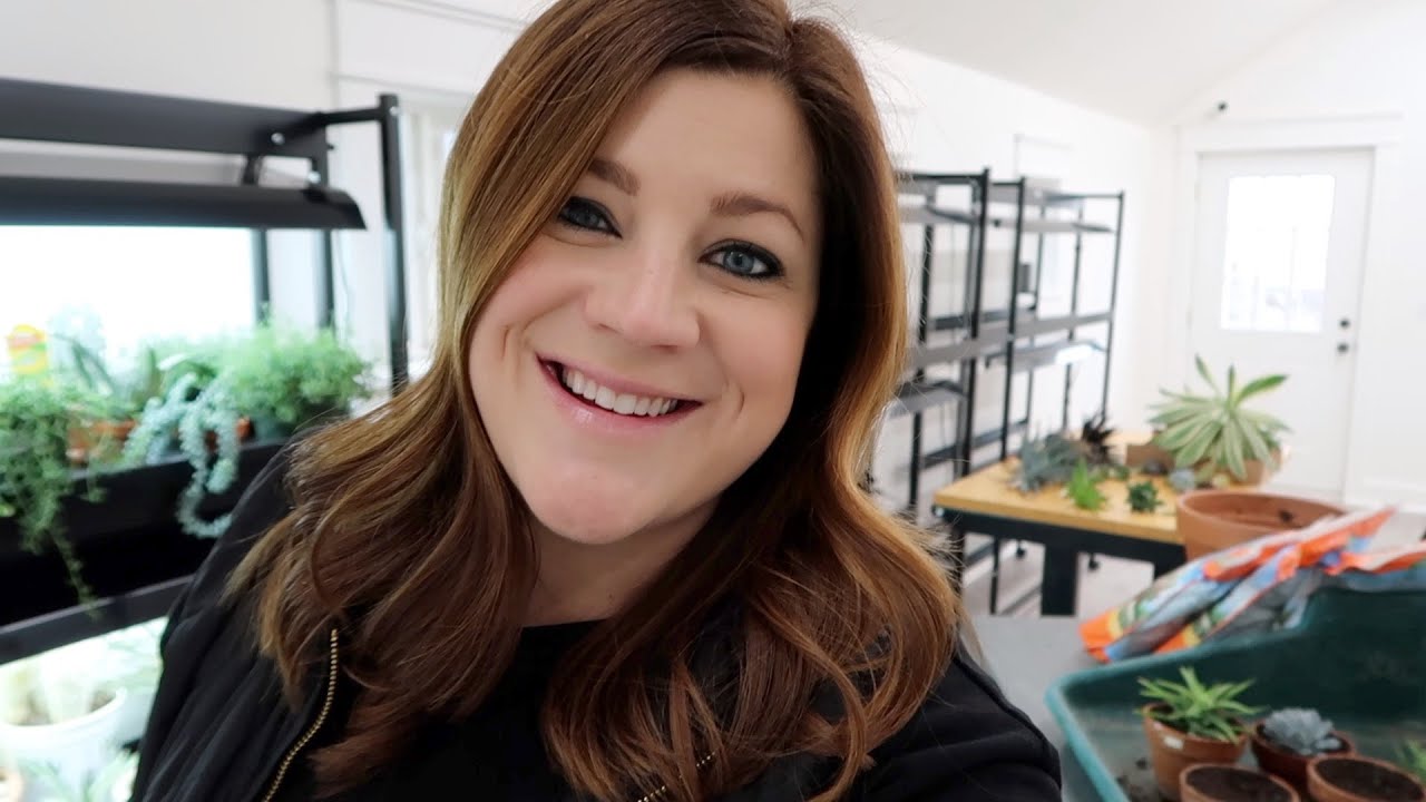 Potting Succulent Cuttings & Organizing the Studio/Barn! 🌵😊// Garden Answer