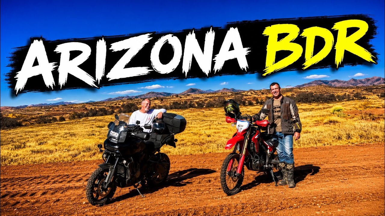Приключенческая поездка на мотоцикле Arizona BDR Dual Sport!