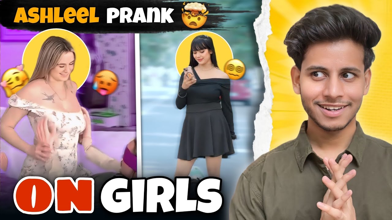 ASHLEEL PRANK ON GIRLS 🍑 FT. INSTAGRAM KE SASTE BADMOSH😂 | ROAST BY SHUBHAM PUSHPAD