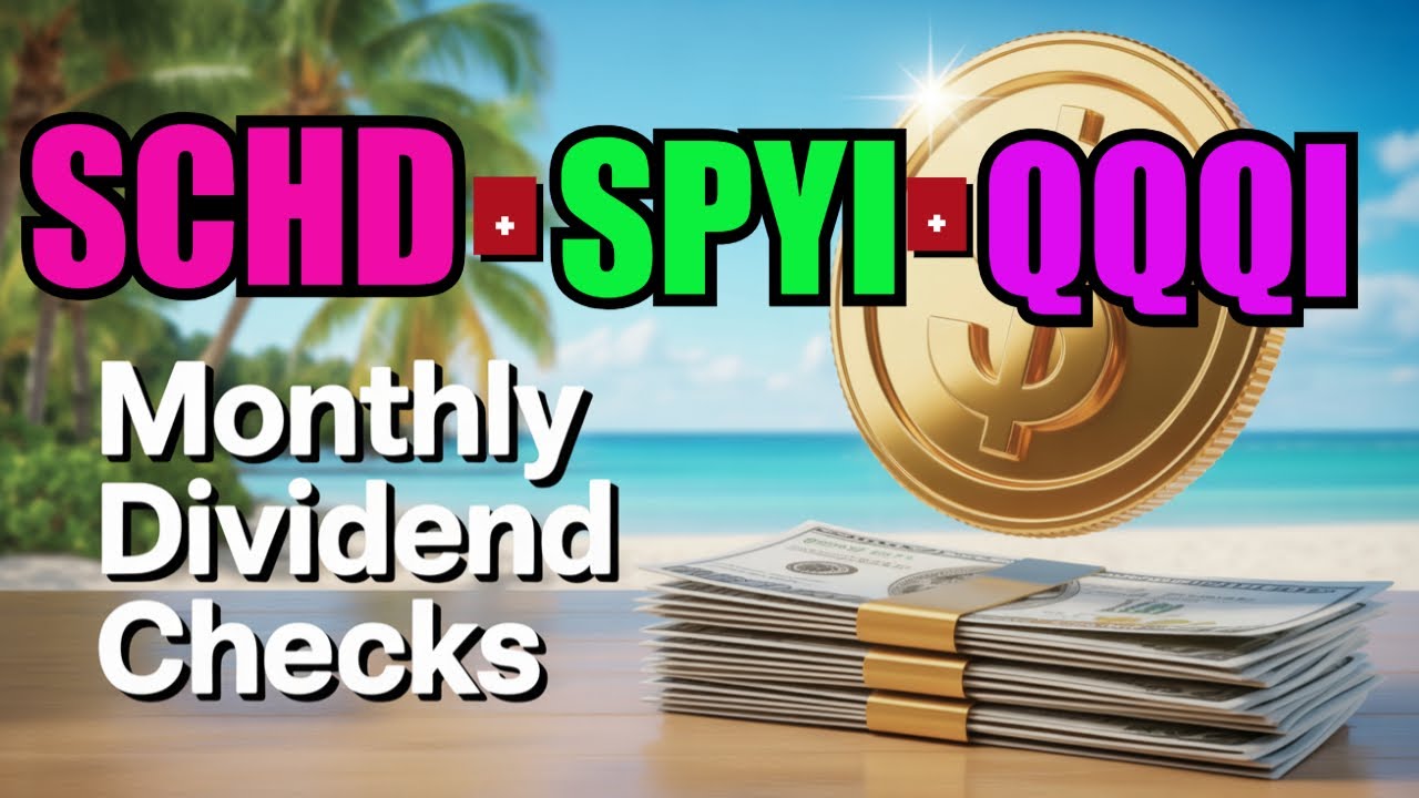 Top 3 Dividend ETFs to Become a Retired Lazy Investor (SCHD, SPYI, and QQQI).
