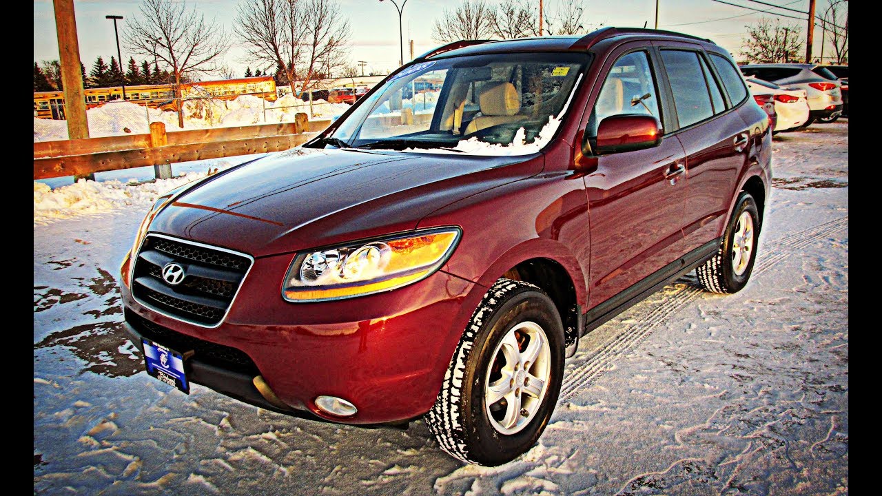 2008 Hyundai Sante Fe GLS 3.3L AWD Review