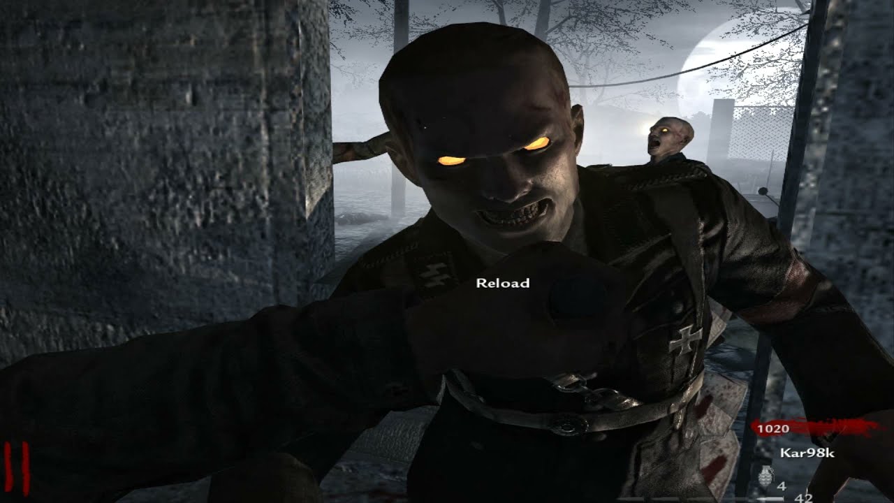 Call of Duty World at War Nazi Zombies -  Gameplay (no commentary)