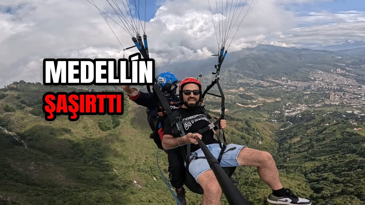 Medellín | Kolombiya’yı Böyle Beklemiyordum 🇨🇴 | Comuna 13, Gece Hayatı & Yamaç Paraşütü