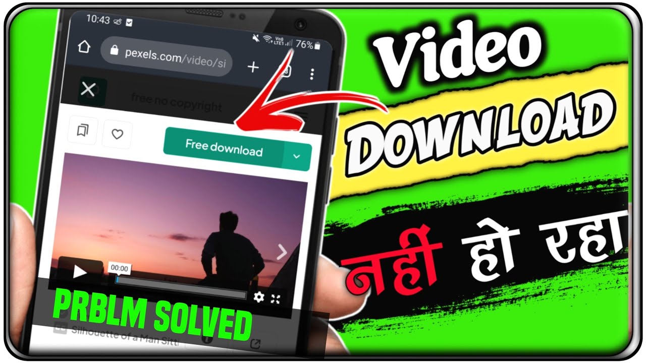 Pexels.com Me Video Download Nhi Ho Rha || How To Download Video From Pexels.com #pexels