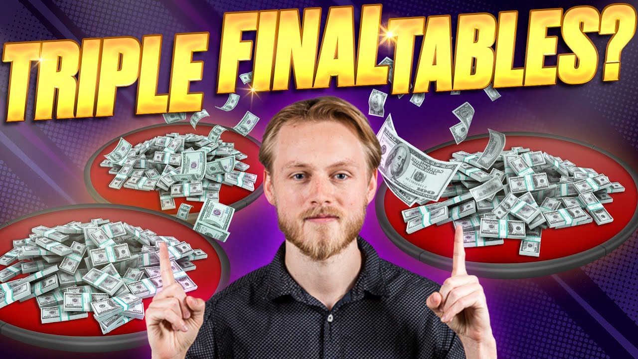 TRIPLE FINAL TABLES IN ONE SESSION | MattStaples Stream Highlights