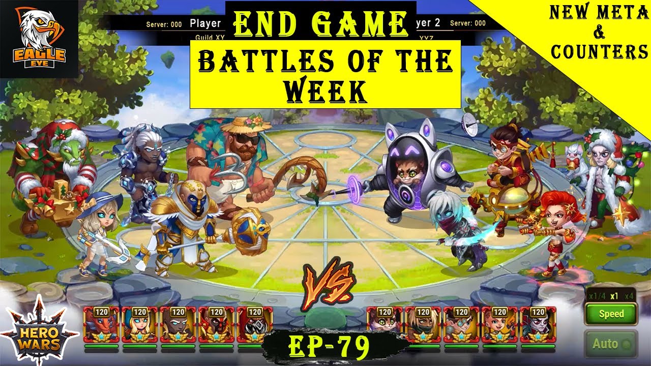 Best Team Fights Ep-79 | Latest META & Counter Battles | Hero Wars Mobile