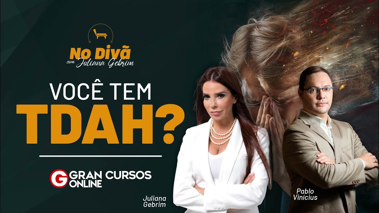 No Divã com Juliana Gebrim - Você tem TDAH?  com Dr. Pablo Vinícius