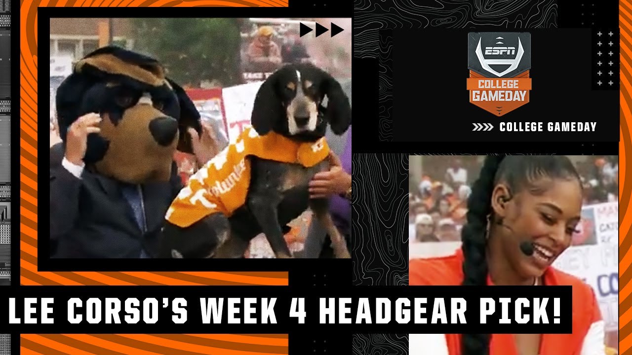 Lee Corso's headgear pick for Florida vs. Tennessee with Bianca Belair | College GameDay