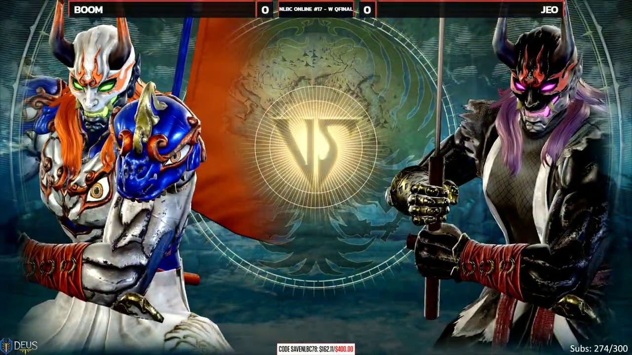 Soulcalibur VI @ NLBC Online #17 - Boom vs Jeo [4K/60fps]