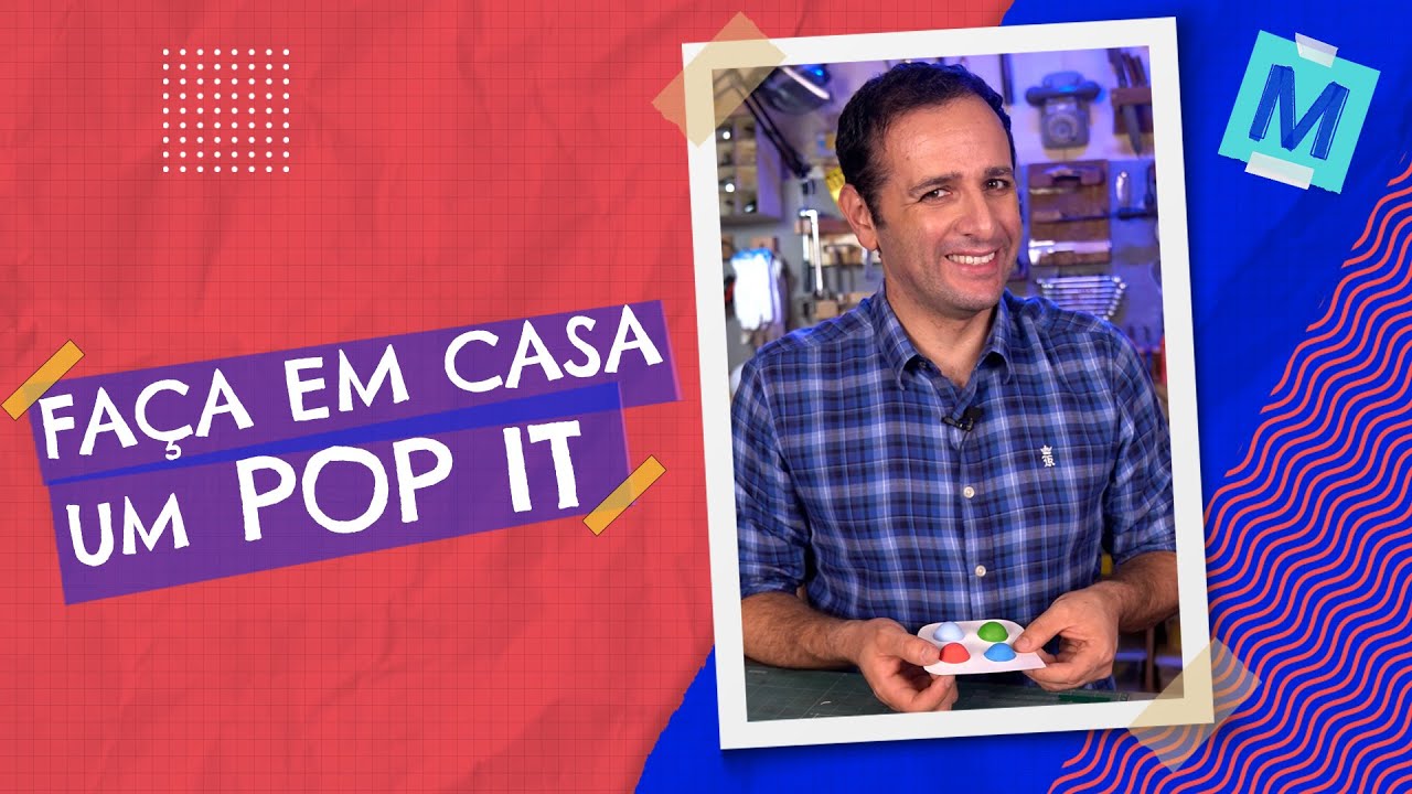 Fa&ccedil;a em casa um POP IT #Shorts