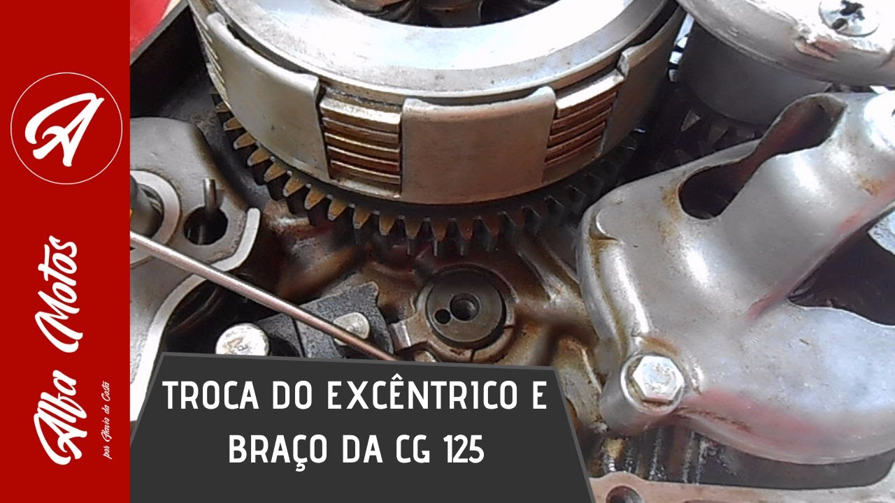 MOTO RUIM PRA PASSAR MARCHAS. TROCA DO EXCÊNTRICO E BRAÇO SELETOR DA CG
